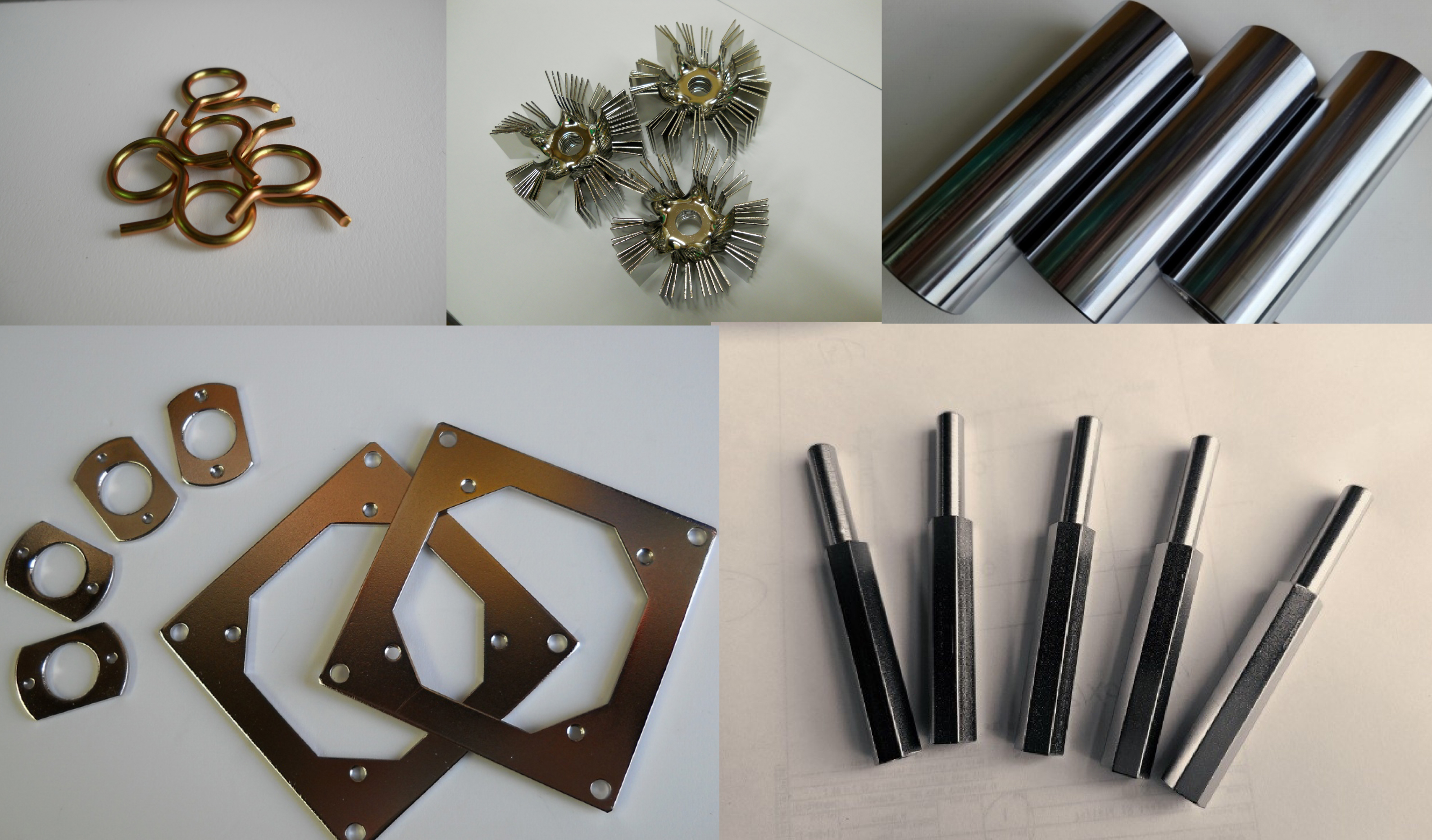 主要加工種類 クロム ニッケル ニッケル ニッケルクロム