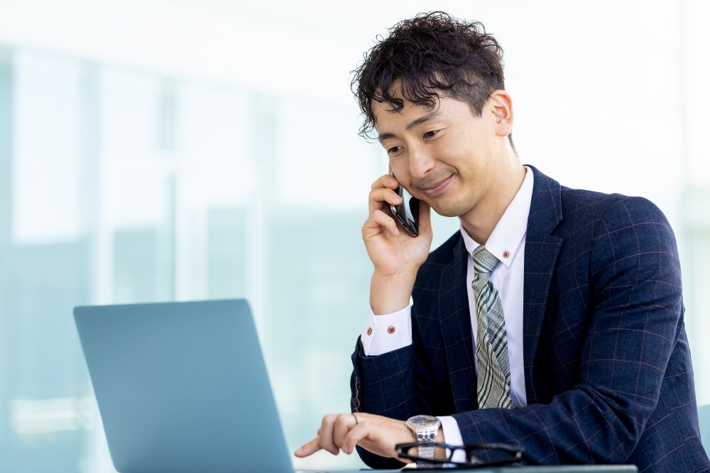 1.お客さまからのご依頼をお受けする